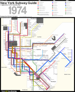 Weekly Map Time Travel With Vintage NYC Subway Maps The Second