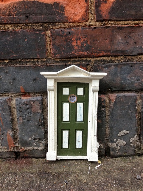 Miniature Door-Cynthia Von Buhler-Speakeasy Dollhouse-11t Street-East Village-NYC