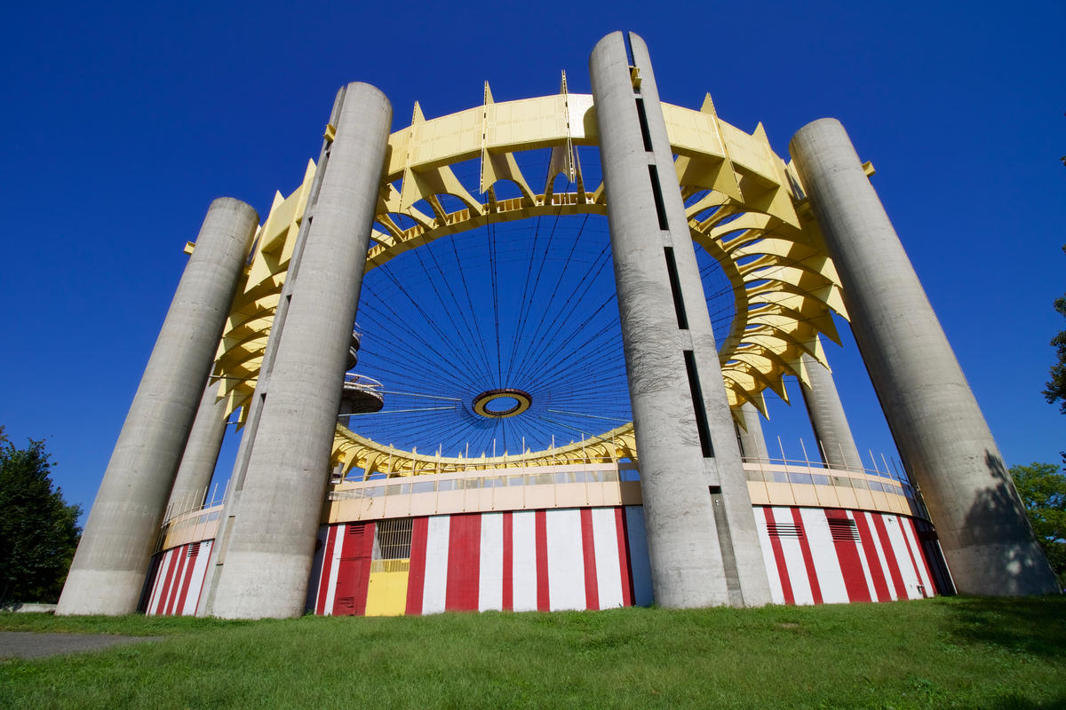 The NY State Pavilion in Queens