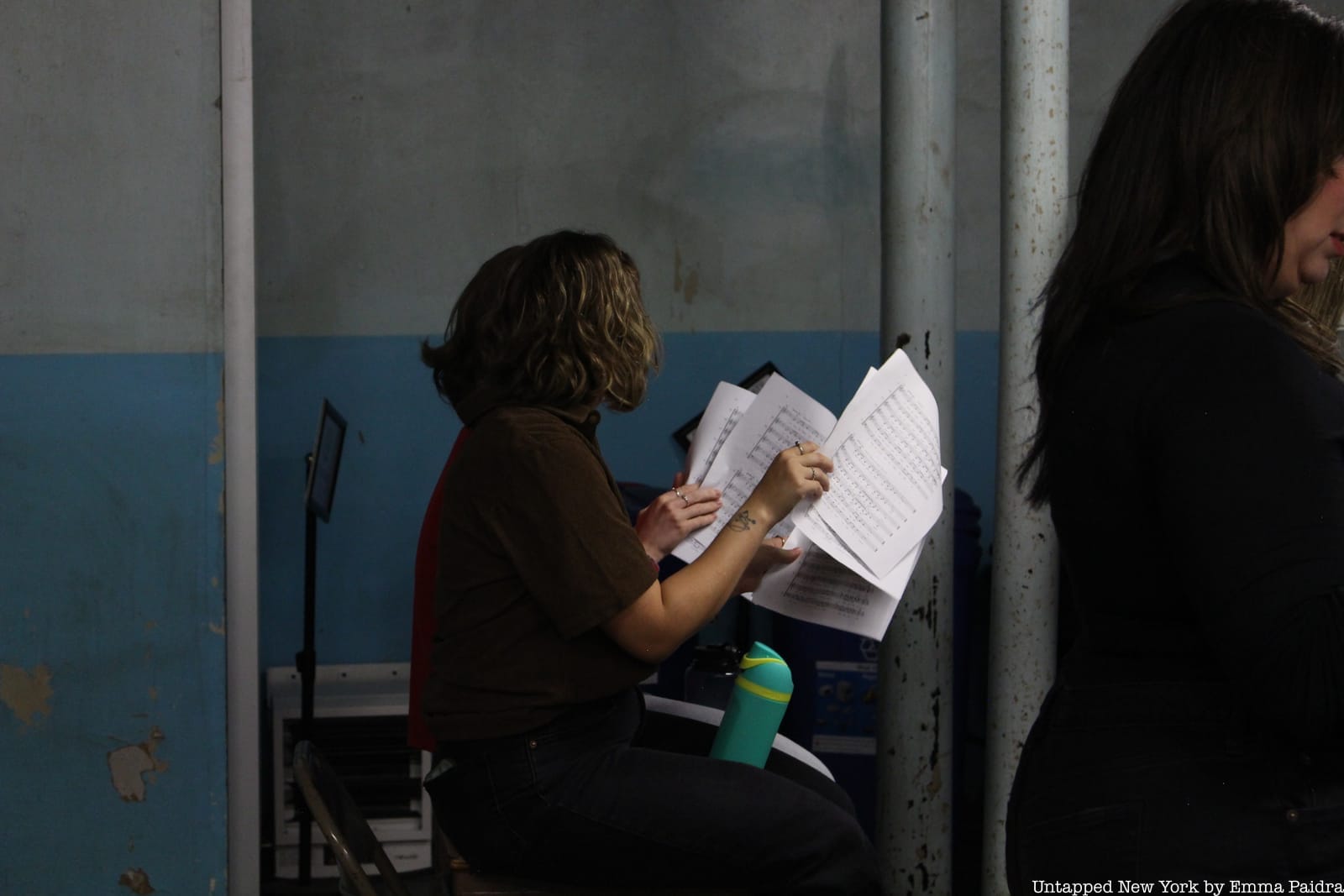 Downer and Martinez at the One-Day Choir