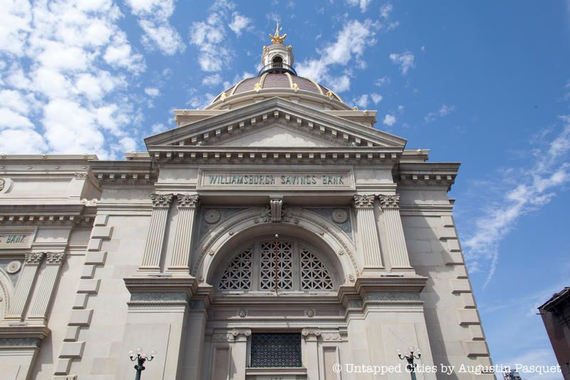 Williamsburgh savings bank, one of NYC's most beautiful Beaux-Arts buildings