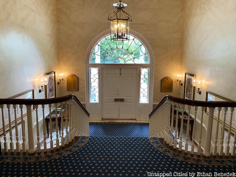 Gracie mansion entrance and stair