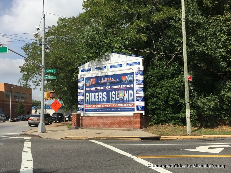 rikers-island-entrance-sign-hazen-street-queens-nyc