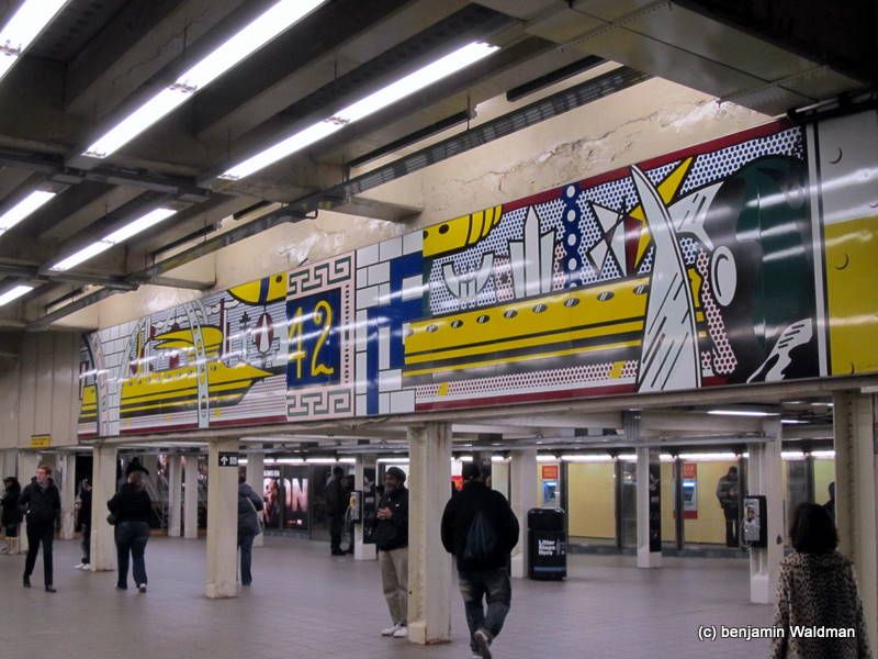 "Times Square Mural" by Roy Lichtenstein