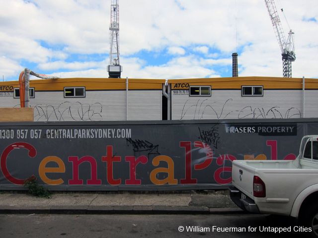 Site of Central Park Development