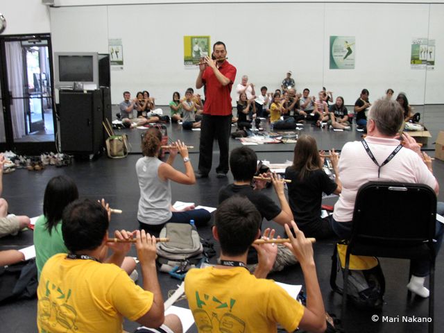 Kaoru Watanabe at the North American Taiko Conference