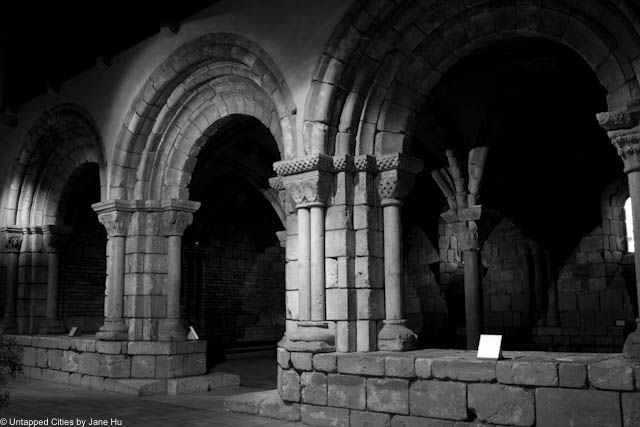 Cloisters inside