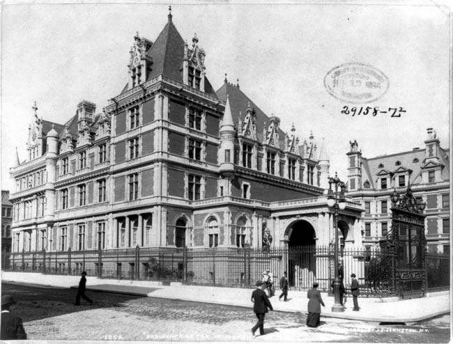 Cornelius Vanderbilt II Mansion-Fifth Avenue-57th Street-Bergdorf Goodman-NYC