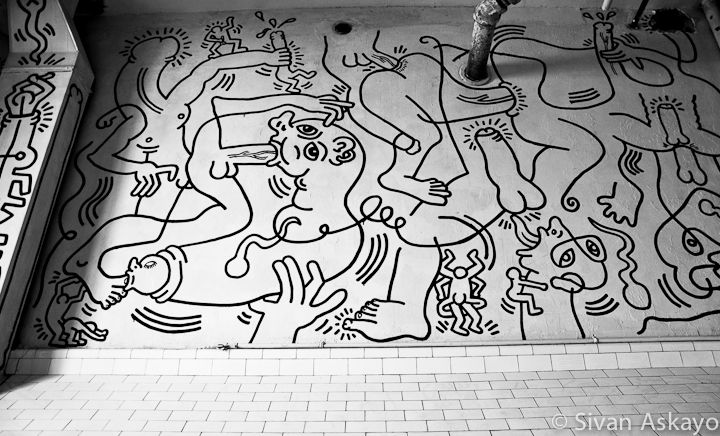 Keith Haring mural