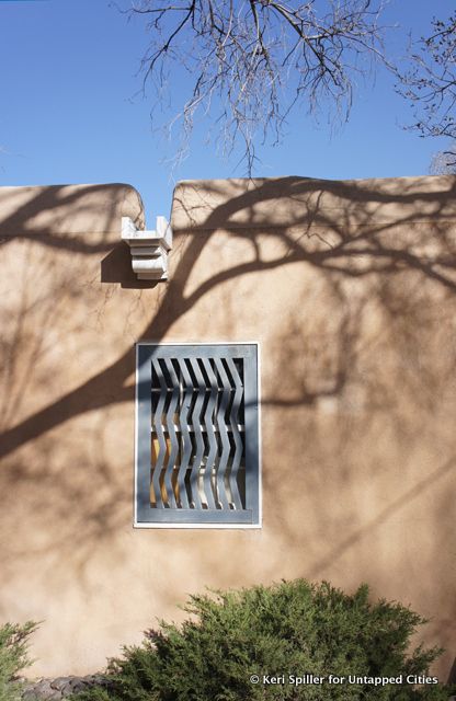 Adobe Wall Detail