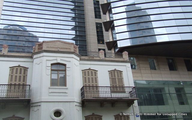 Eclectic Tel Aviv architecture