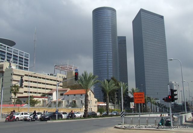 Azrieli Towers in Tel Aviv