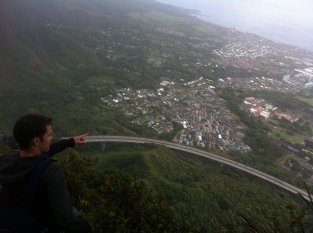 One of the amazing views from Stairway to Heaven.