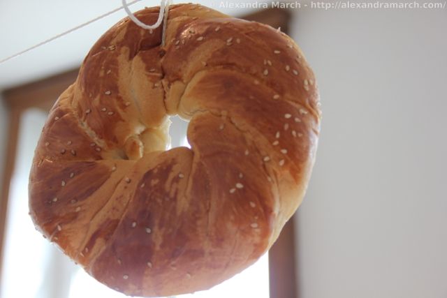 Berlin Taste Festival - sesame bread on string