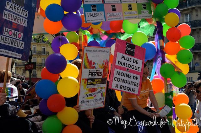 Gay Pride, Paris, Marché des fiertés