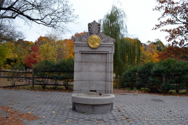 Van Cortlandt Park Horse Fountain Algernon Sydney Sullivan Fountain