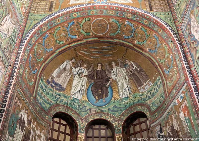 Mosaic at the Basilica di San Vitale in Ravenna