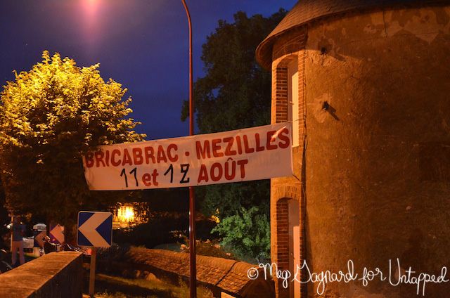 Mezilles, France, Bourgogne, Vide grenier