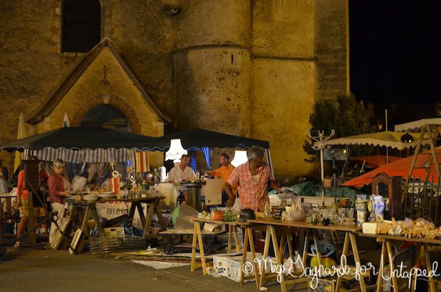 Mezilles, France, Bourgogne, Vide grenier