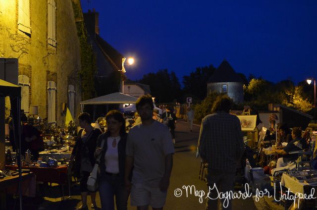 Mezilles, France, Bourgogne, Vide grenier