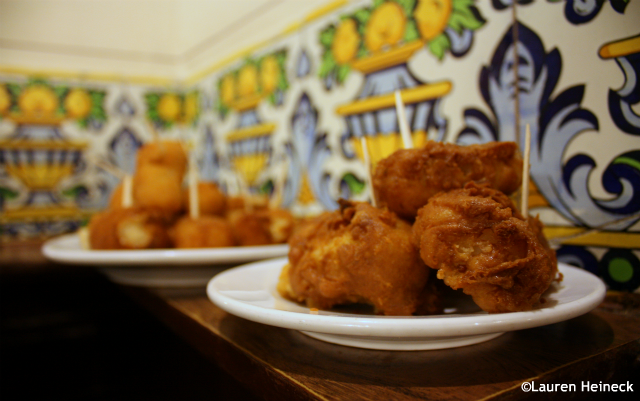 Cod croquettes and fritters Madrid