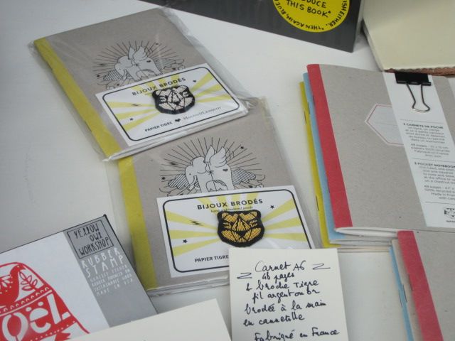 Notebooks at Le Rocketship Café Paris