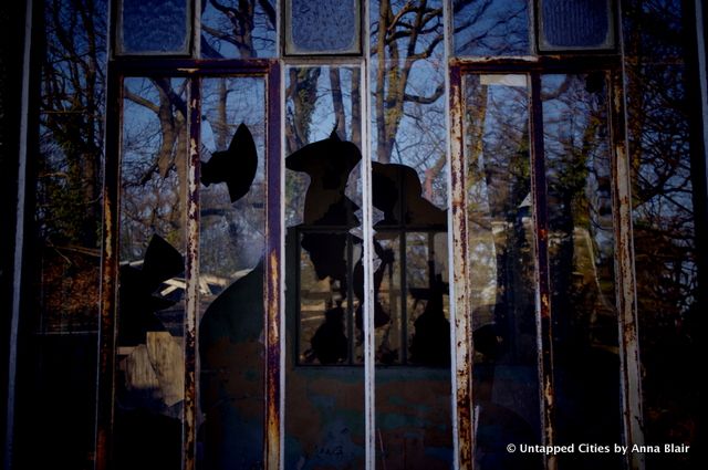 Broken Windows of the Congo Pavilion