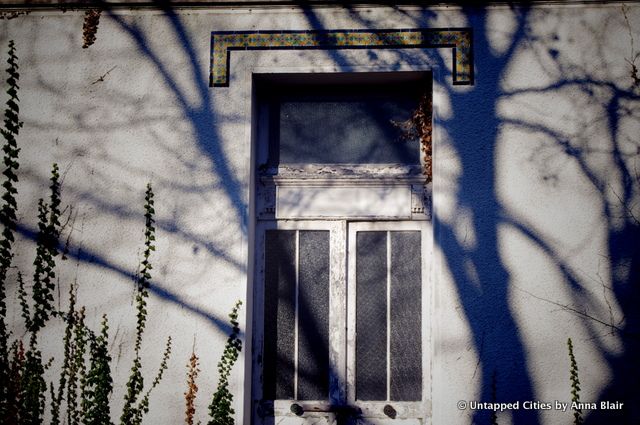 Shadows on the Tunisia Pavilion