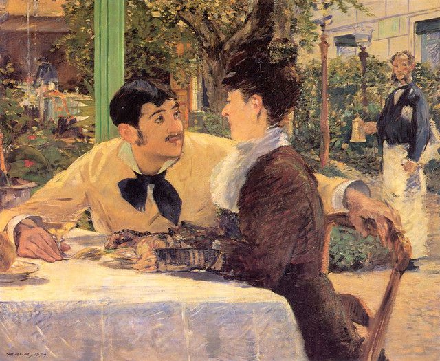 Edouard Manet Chez Pere Lathuille