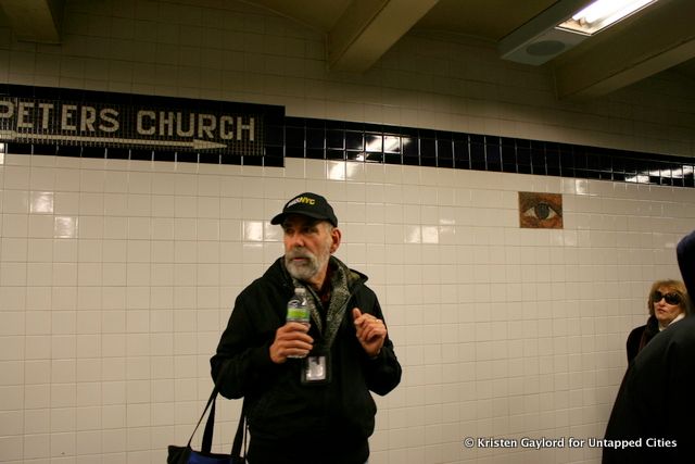 Joe, our intrepid guide, in the passageway.