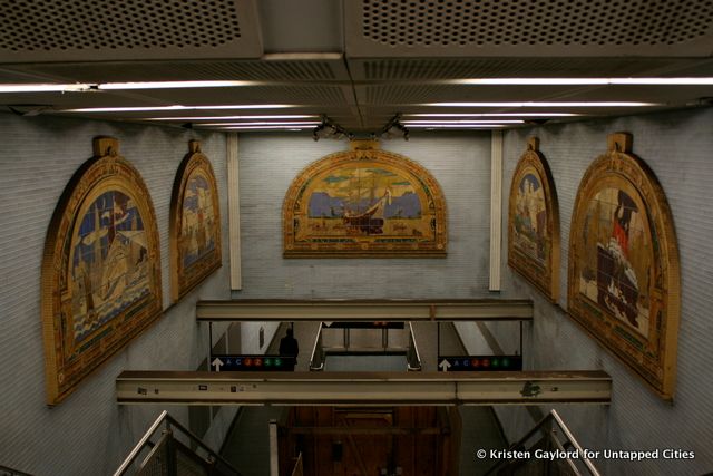 Frederick Dana Marsh, "Marine Grill Murals," 1913. Reinstalled 2011.