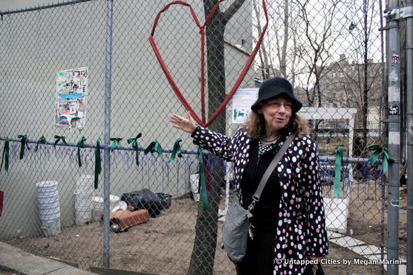 Stanton Street Garden in the Lower East Side