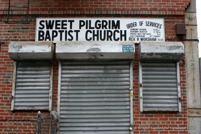 ...and Sweet Pilgrim Baptist Church at 2017 Fulton Street. All on the same block.