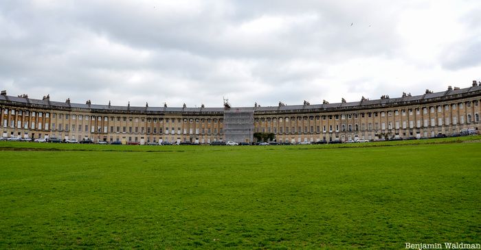 Royal Crescent in Bath