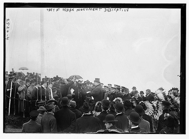 taft indian memorial dedication