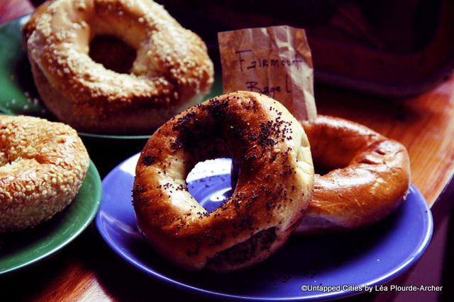 Fairmount bagels flax