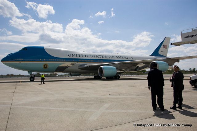 Air Force One Landing at JFK Airport