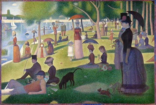 A Sunday on La Grande Jatte-Georges Seurat-Paris