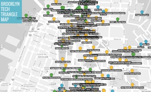 Brooklyn Tech Triangle-Strategic Plan-Map