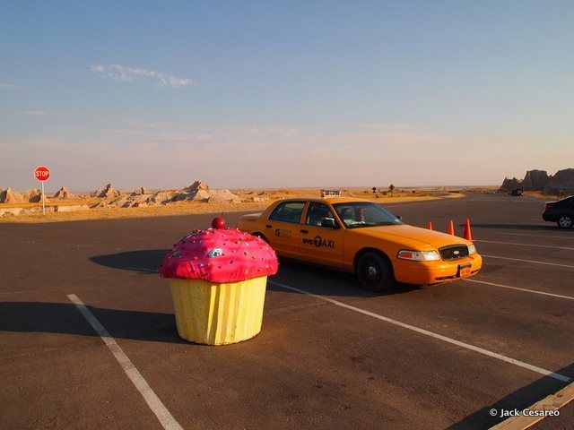 Cupcake Bicycle-Jack Cesareo-Badlands South Dakota