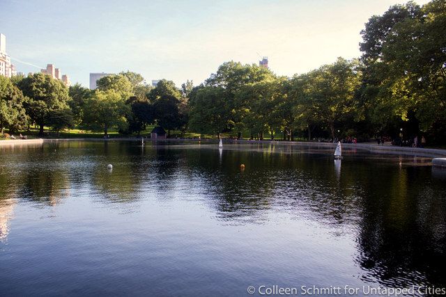 model boat pond central park 1