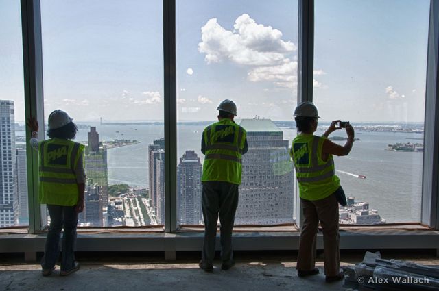 Looking south from the 40th floor