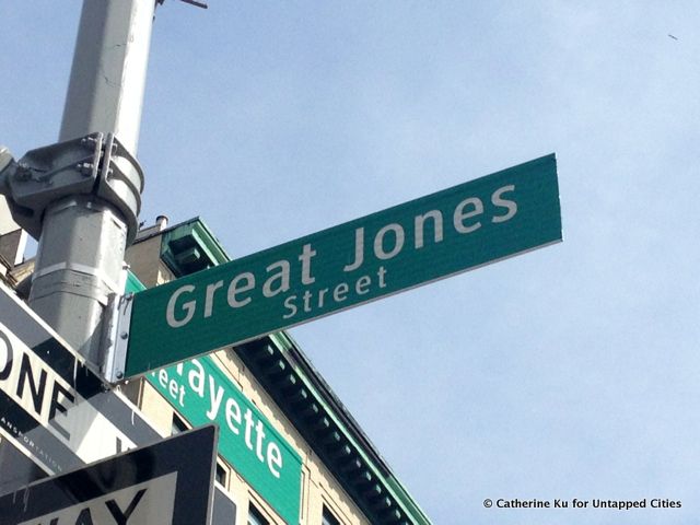 Great-Jones-Street-History of Streets-New York City-East Village-West Village-Untapped Cities