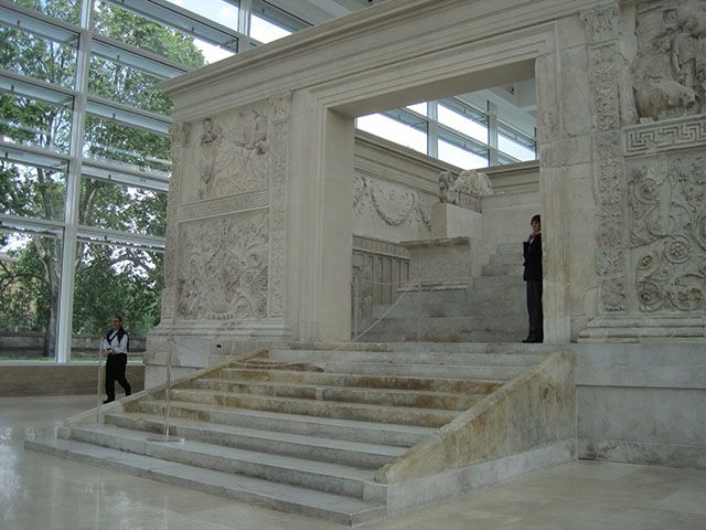 Untapped Cities Rome Ara Pacis E Ryan altar entrance