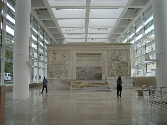 Untapped Cities Rome Ara Pacis E Ryan Altar View