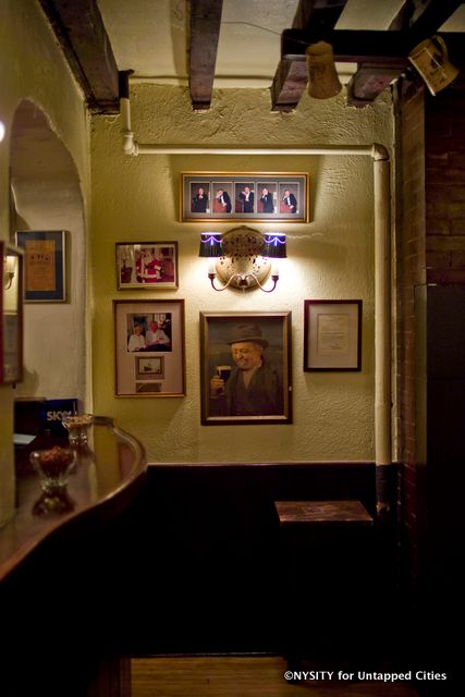 Nice photo of the bar area on the lower level