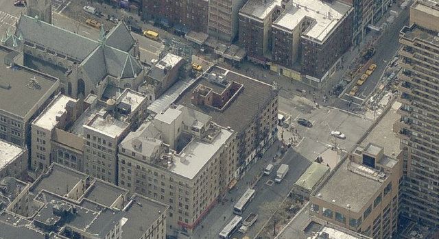 2568 Broadway-Suburban Houses on Apartment Building-NYC-Upper West Side-Front Yards