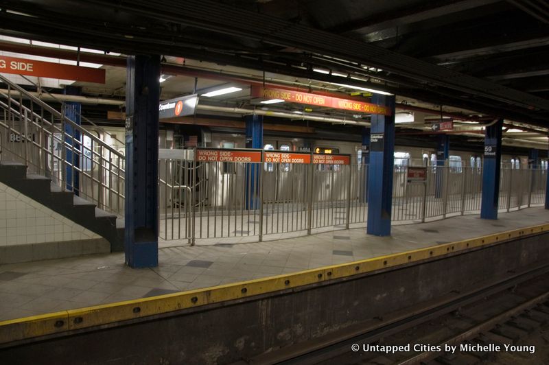 Abandoned Subway Platforms-Levels-NYC-59th Street Columbus Circle Crossover