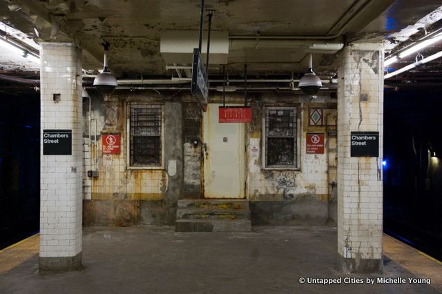 Abandoned Subway Platforms-Levels-NYC-Chambers Street_11