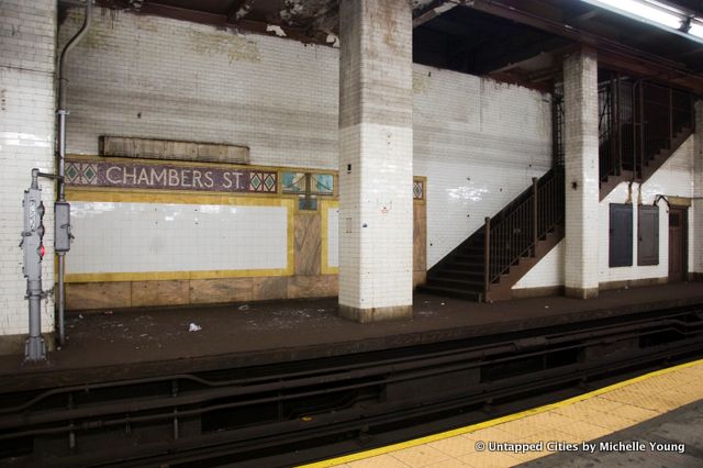 Abandoned Subway Platforms-Levels-NYC-Chambers Street_7